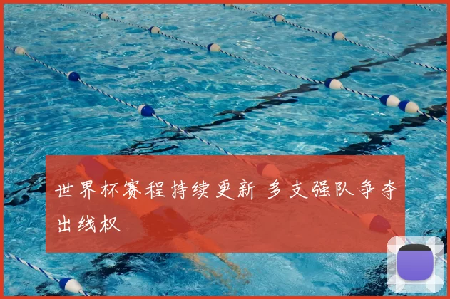 世界杯赛程持续更新 多支强队争夺出线权