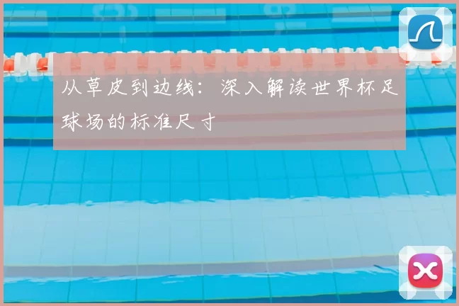 从草皮到边线:深入解读世界杯足球场的标准尺寸